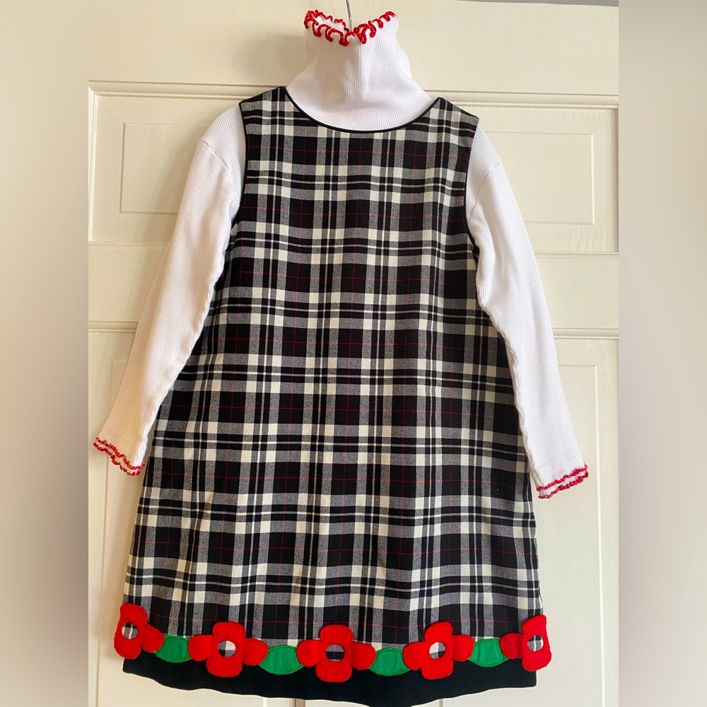 EUC Florence Eiseman Dress And Turtleneck Set. Size 5T